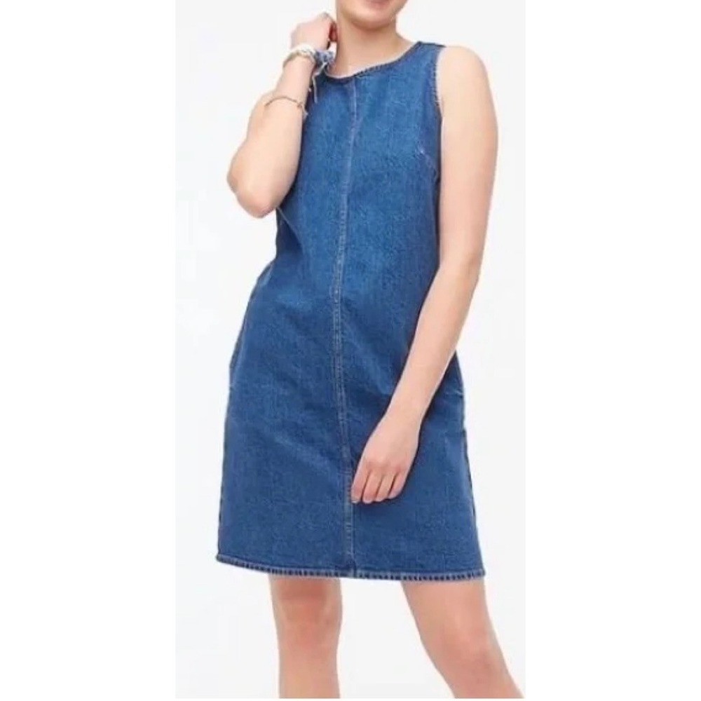 J Crew‎ Denim Mini Dress NWT